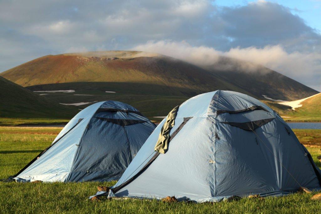 Camping in Iceland