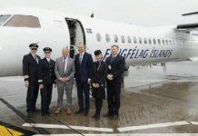 Icelandair’s inaugural flight left Belfast today Icelandair’s inaugural flight left Belfast today