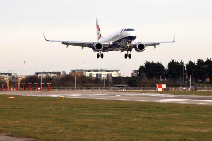 British Airways will use Embraer E190SR aircraft on this flight