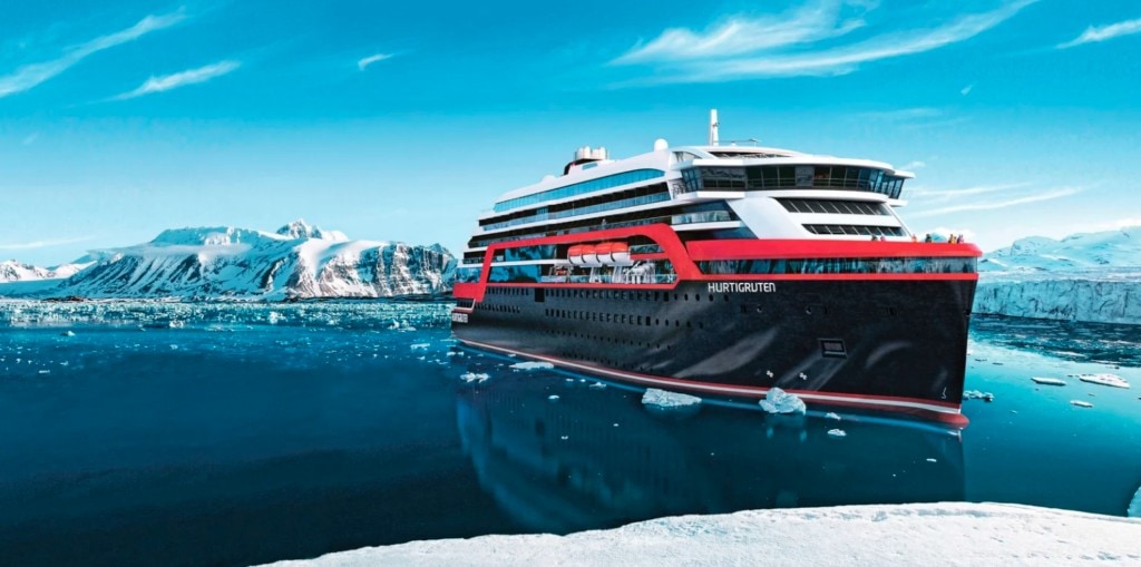 nine Hurtigruten ships to run on battery power