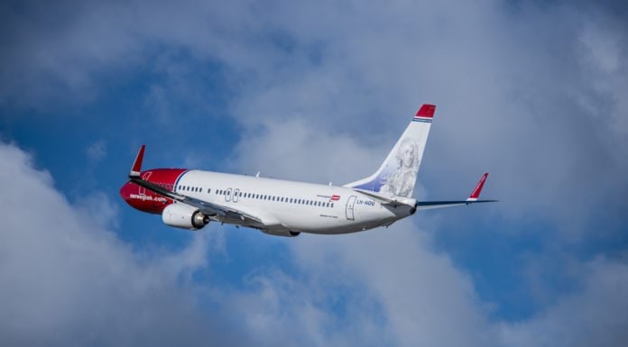 Norwegian Boeing 737-800