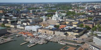 Aerial photo of the South Harbour