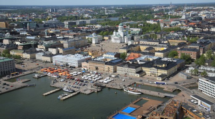Aerial photo of the South Harbour