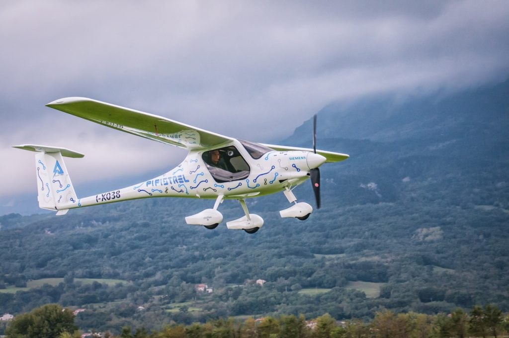 Norway’s first electric flights Alpha Electro G2