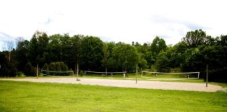 Beach volleyball at Langøyene