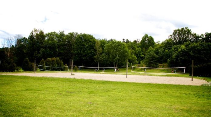 Beach volleyball at Langøyene