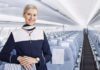 Finnair economy cabin attendant