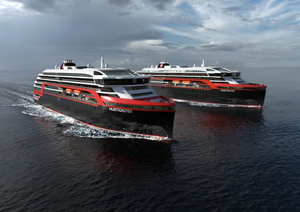 Hurtigruten’s new hybrid ships