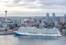 Norwegian Bliss makes history as the largest ship christened in Seattle