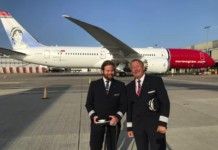 Norwegian’s father and son pilots fly the Dreamliner to New York ahead of Father's Day