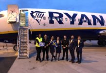 Rayanair First Summer Flight From Sweden To Malta Takes Off Rayanair First Summer Flight From Sweden To Malta Takes Off