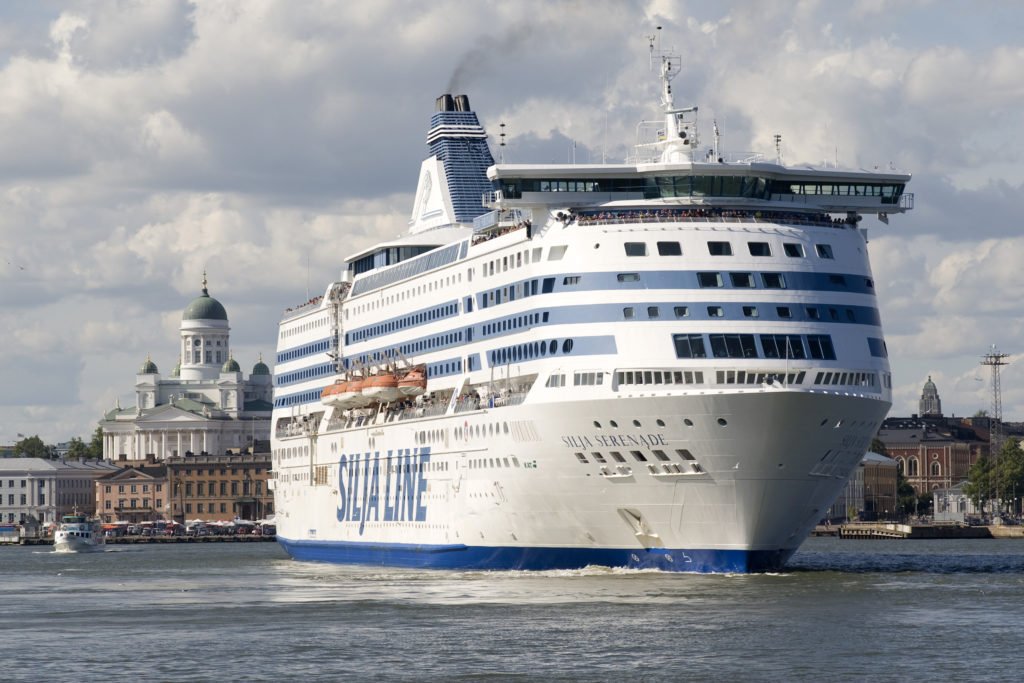 Silja Serenade in South Harbour
