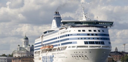 Silja Serenade in South Harbour