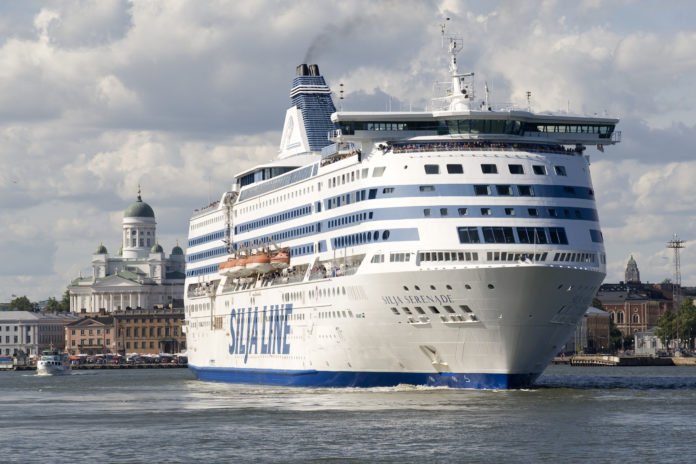 Silja Serenade in South Harbour