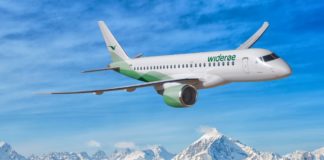 Widerøe's Embraer E190-E2 will operate Bergen - Liverpool from August 17th