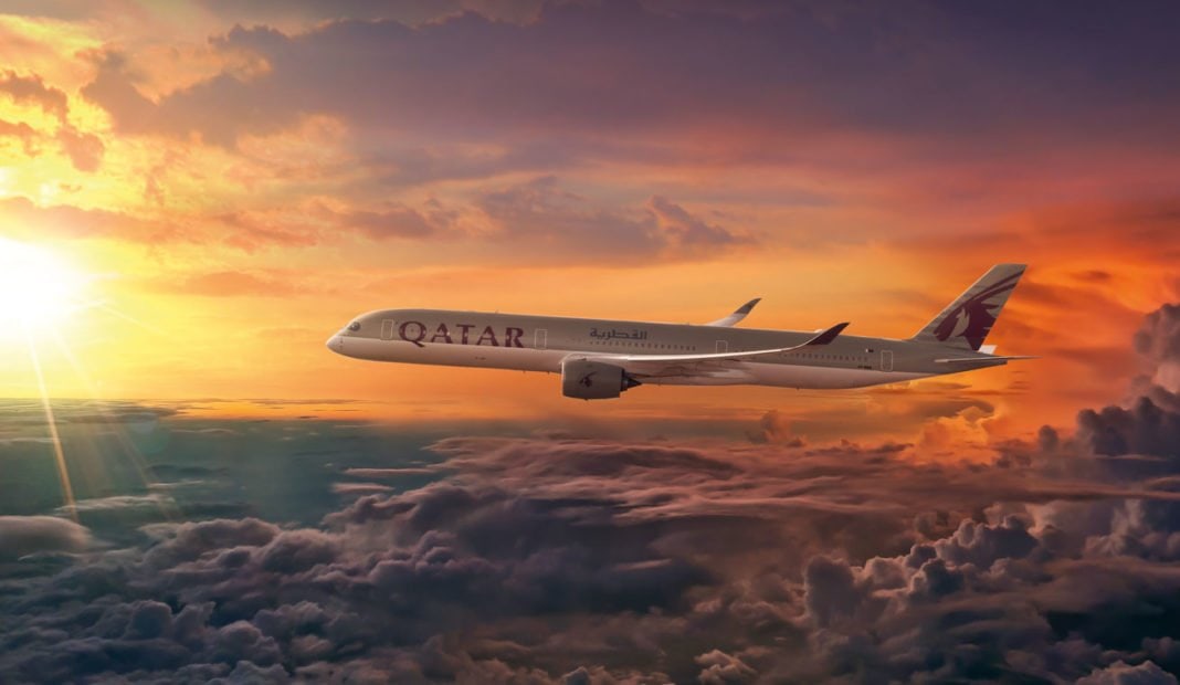 quatar airways Qatar Airways adds A350 to their operation at Oslo Airport