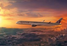 Qatar Airways adds A350 to their operation at Oslo Airport