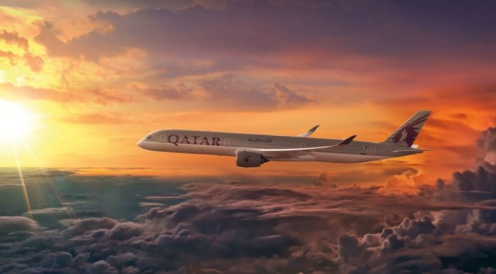Qatar Airways adds A350 to their operation at Oslo Airport