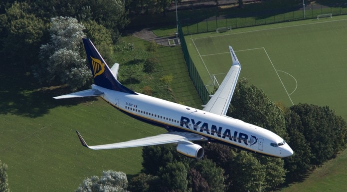 Ryanair Celebrates Carrying 26m Customers To/From Stockholm-Skavsta