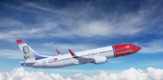 Norwegian carried almost 3.5 million passengers in May