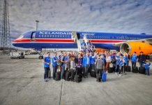 Icelandair Flies their National Flag in the Skies in Celebration of 100 years of Icelandic Sovereignty