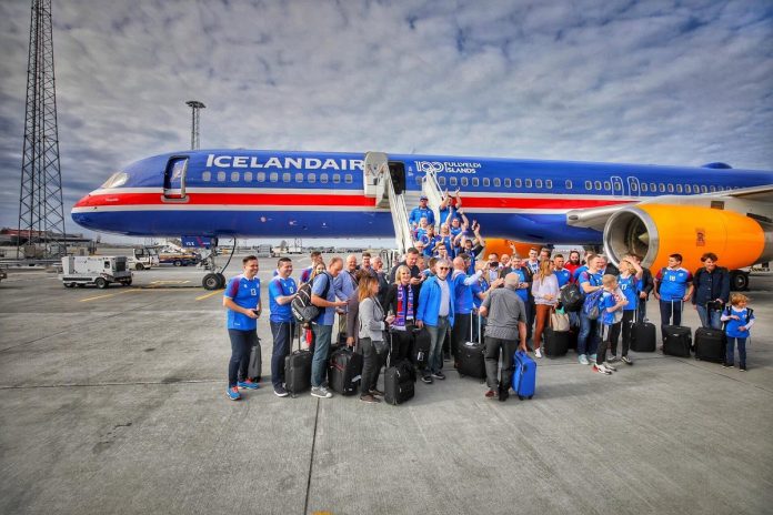Icelandair Flies their National Flag in the Skies in Celebration of 100 years of Icelandic Sovereignty