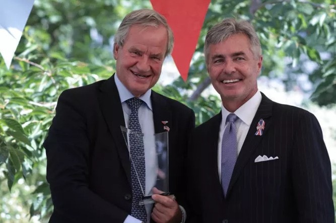Norwegian CEO Bjørn Kjos receives Ambassador’s Award for strengthening bilateral relations between Norway and the U.S.