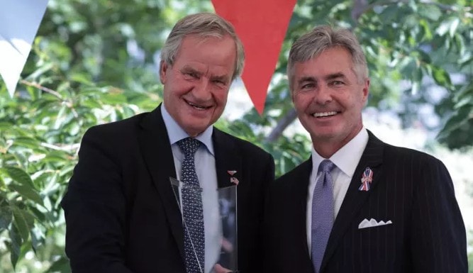 Norwegian CEO Bjørn Kjos receives Ambassador’s Award for strengthening bilateral relations between Norway and the U.S.