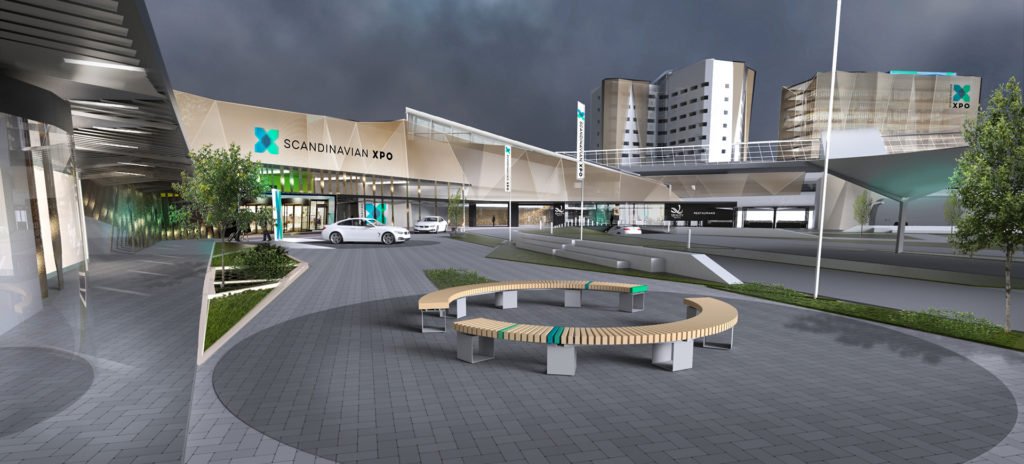 New hotel tower and international trade fair area when Nordic Choice Hotels participates in the development of Arlanda