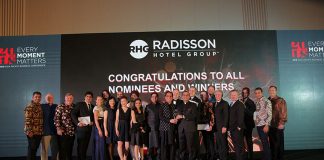 RADISSON HOTEL GROUP HONORS TOP PERFORMERS AT ANNUAL ASIA PACIFIC AWARDS