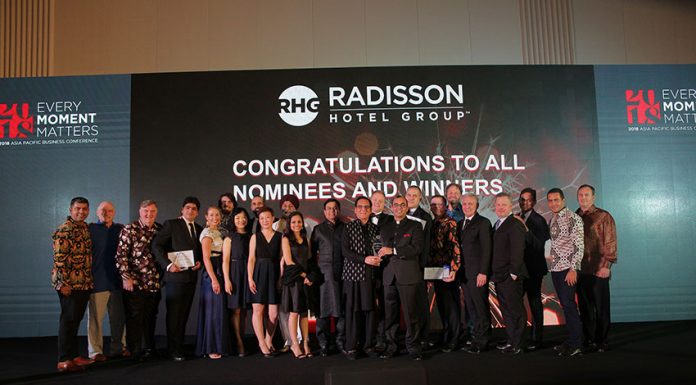 RADISSON HOTEL GROUP HONORS TOP PERFORMERS AT ANNUAL ASIA PACIFIC AWARDS