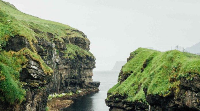 The Faroe Islands: GJÓGV The Faroe Islands: GJÓGV