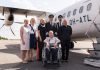 Finavia and Finnair fulfilled a senior citizen’s dream: Lempi Meskus, 92, visited an airplane for the first time in her life
