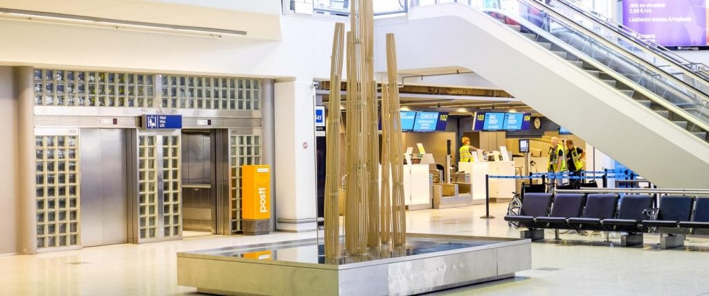 Helsinki Airport Terminal T1 expanding – new spaces opened for passenger use in the summer 2019