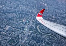 New China route to Chengdu, home of the panda