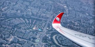 New China route to Chengdu, home of the panda