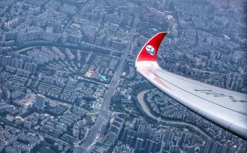 New China route to Chengdu, home of the panda