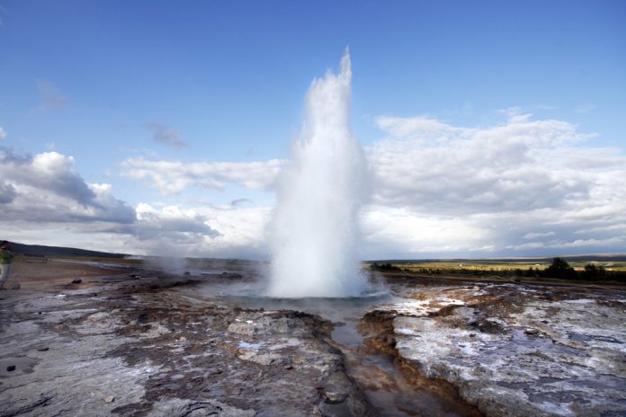 Geysir in Iceland
