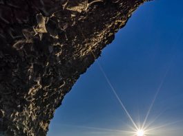 Black Sand Beach in South Iceland