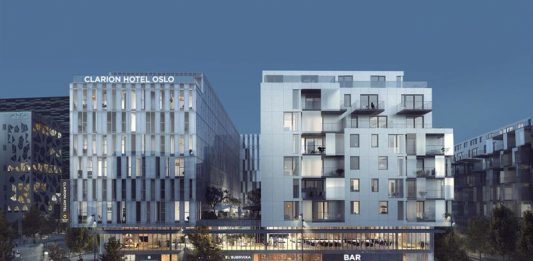 New hotel in Bjørvika in Norway