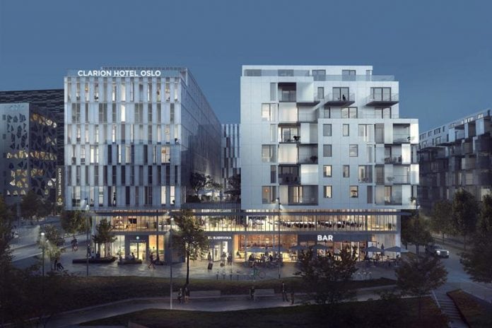 New hotel in Bjørvika in Norway