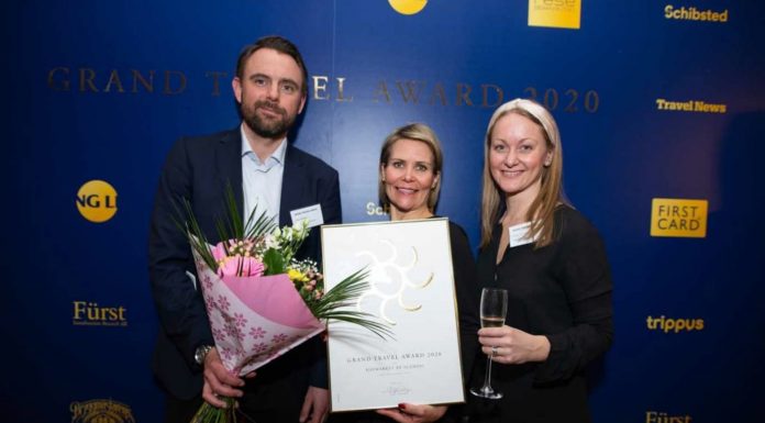 Haymarket by Scandic named Sweden’s best hotel – wins Grand Travel Award 2020